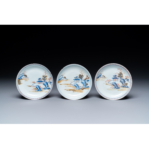 368 - A collection of Chinese Nanking Cargo shipwreck porcelain, QianlongDescription:Dia.: 22,5 cm - H.: 4... 