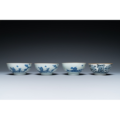 368 - A collection of Chinese Nanking Cargo shipwreck porcelain, QianlongDescription:Dia.: 22,5 cm - H.: 4... 