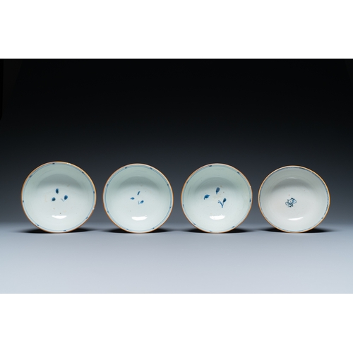 368 - A collection of Chinese Nanking Cargo shipwreck porcelain, QianlongDescription:Dia.: 22,5 cm - H.: 4... 