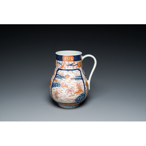 529 - A large Japanese Imari soy sauce vessel, Edo, 18th C.Description:H.: 24 cmCondition reports:Please c... 