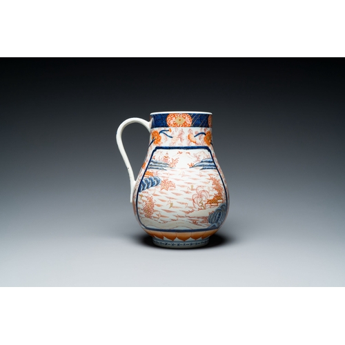 529 - A large Japanese Imari soy sauce vessel, Edo, 18th C.Description:H.: 24 cmCondition reports:Please c... 