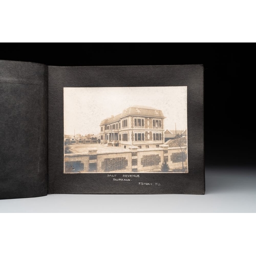 1012 - A photo album with the architectural inventory of the German enclave in Jinan (Tsinan Fou - Kai Feng... 