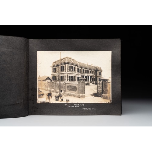 1012 - A photo album with the architectural inventory of the German enclave in Jinan (Tsinan Fou - Kai Feng... 