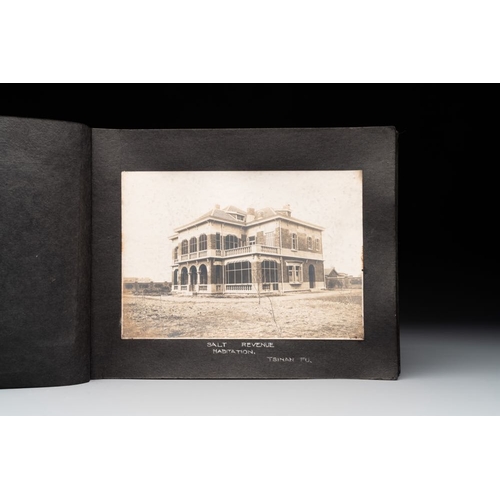 1012 - A photo album with the architectural inventory of the German enclave in Jinan (Tsinan Fou - Kai Feng... 