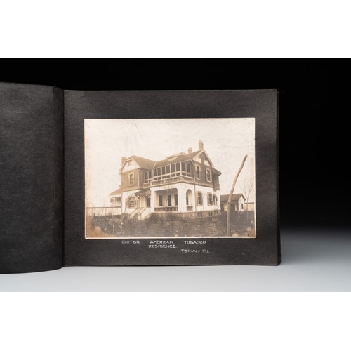 1012 - A photo album with the architectural inventory of the German enclave in Jinan (Tsinan Fou - Kai Feng... 