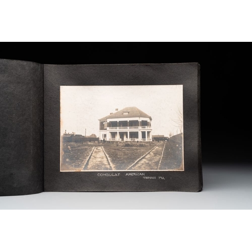 1012 - A photo album with the architectural inventory of the German enclave in Jinan (Tsinan Fou - Kai Feng... 