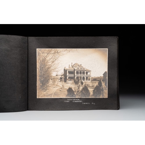 1012 - A photo album with the architectural inventory of the German enclave in Jinan (Tsinan Fou - Kai Feng... 