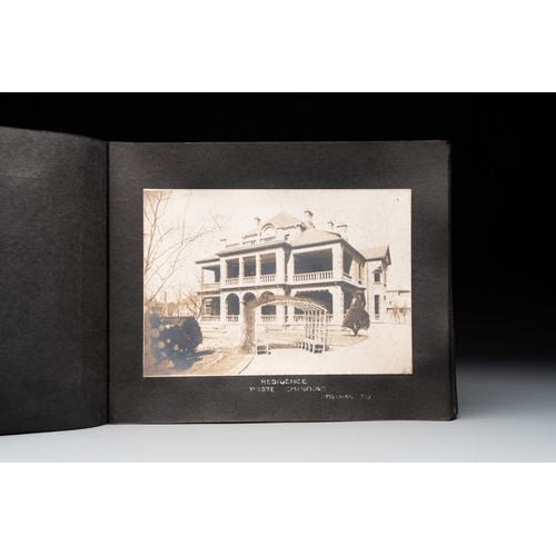 1012 - A photo album with the architectural inventory of the German enclave in Jinan (Tsinan Fou - Kai Feng... 