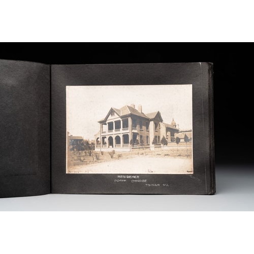 1012 - A photo album with the architectural inventory of the German enclave in Jinan (Tsinan Fou - Kai Feng... 