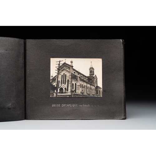 1012 - A photo album with the architectural inventory of the German enclave in Jinan (Tsinan Fou - Kai Feng... 