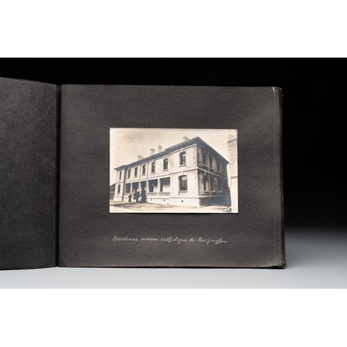 1012 - A photo album with the architectural inventory of the German enclave in Jinan (Tsinan Fou - Kai Feng... 