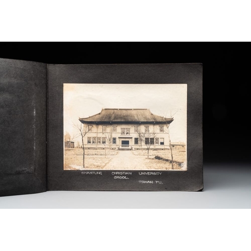 1012 - A photo album with the architectural inventory of the German enclave in Jinan (Tsinan Fou - Kai Feng... 