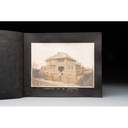 1012 - A photo album with the architectural inventory of the German enclave in Jinan (Tsinan Fou - Kai Feng... 