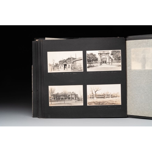 1013 - A photo album documenting the Huanggutun incident, prominent figures of China and sights of Beijing ... 