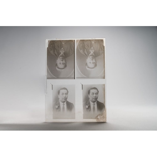 1016 - A collection of 83 wet-collodion portrait negatives on glass, China, 19th C.Dim.: 17,8 x 12,8 cm (ea... 