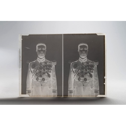 1016 - A collection of 83 wet-collodion portrait negatives on glass, China, 19th C.Dim.: 17,8 x 12,8 cm (ea... 