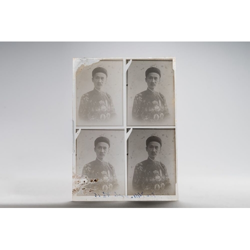 1016 - A collection of 83 wet-collodion portrait negatives on glass, China, 19th C.Dim.: 17,8 x 12,8 cm (ea... 