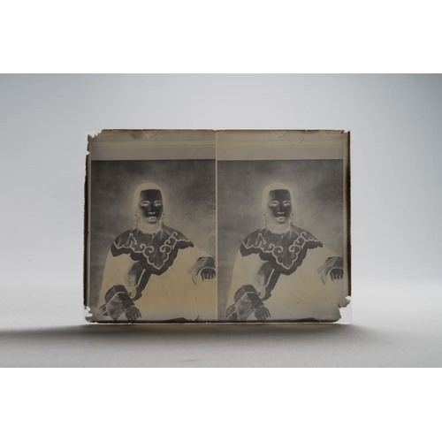 1016 - A collection of 83 wet-collodion portrait negatives on glass, China, 19th C.Dim.: 17,8 x 12,8 cm (ea... 