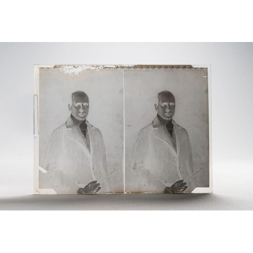 1016 - A collection of 83 wet-collodion portrait negatives on glass, China, 19th C.Dim.: 17,8 x 12,8 cm (ea... 