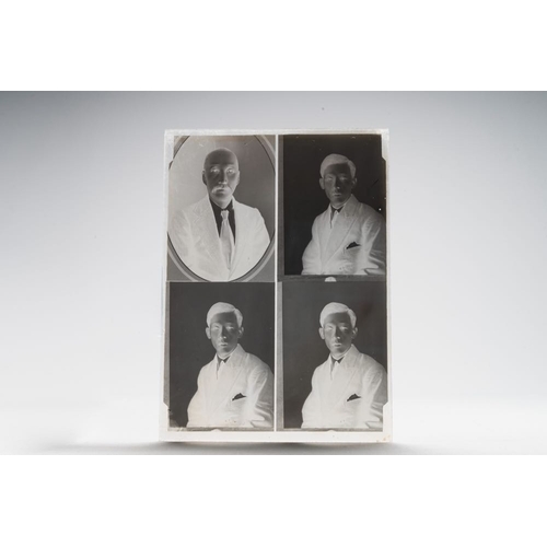 1016 - A collection of 83 wet-collodion portrait negatives on glass, China, 19th C.Dim.: 17,8 x 12,8 cm (ea... 