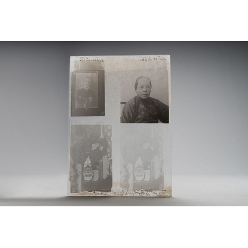 1016 - A collection of 83 wet-collodion portrait negatives on glass, China, 19th C.Dim.: 17,8 x 12,8 cm (ea... 