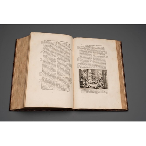 1105 - Chronyke van Vlaenderen, a chronicle of Flanders in three volumes, Flanders, 1726-1736Dim.: 36 x 24,... 