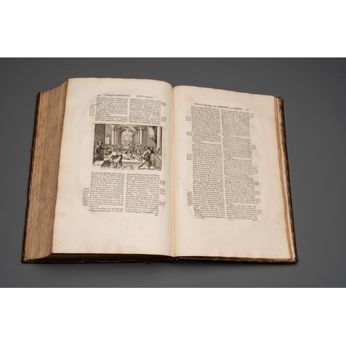 1105 - Chronyke van Vlaenderen, a chronicle of Flanders in three volumes, Flanders, 1726-1736Dim.: 36 x 24,... 