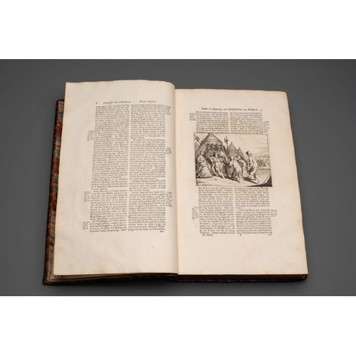 1105 - Chronyke van Vlaenderen, a chronicle of Flanders in three volumes, Flanders, 1726-1736Dim.: 36 x 24,... 