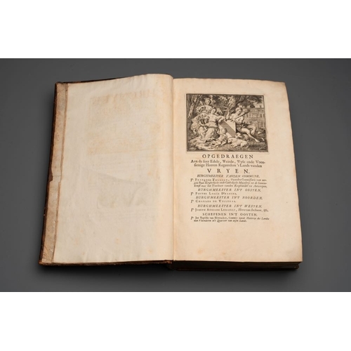 1105 - Chronyke van Vlaenderen, a chronicle of Flanders in three volumes, Flanders, 1726-1736Dim.: 36 x 24,... 