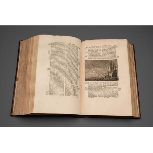 1105 - Chronyke van Vlaenderen, a chronicle of Flanders in three volumes, Flanders, 1726-1736Dim.: 36 x 24,... 