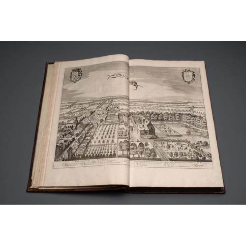 1106 - Verheerlykt Vlaandre, Flandria Illustrata, an illustrated chronicle of Flanders in three tomes and t... 