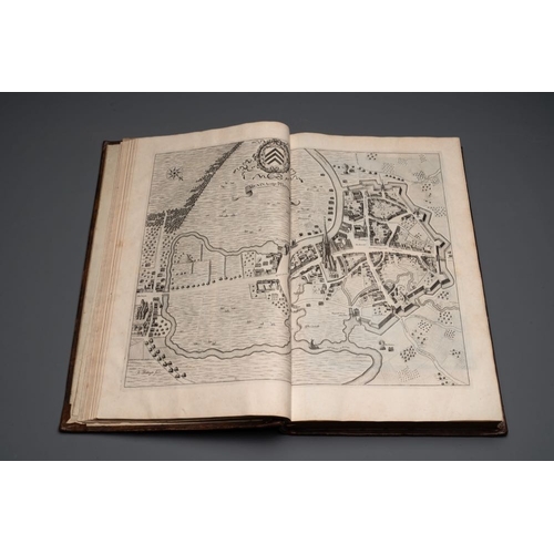 1106 - Verheerlykt Vlaandre, Flandria Illustrata, an illustrated chronicle of Flanders in three tomes and t... 