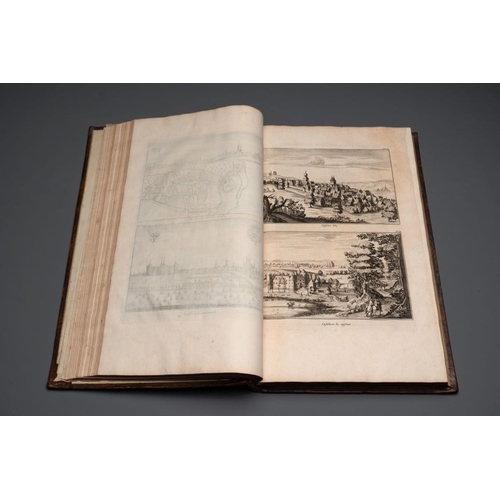 1106 - Verheerlykt Vlaandre, Flandria Illustrata, an illustrated chronicle of Flanders in three tomes and t... 