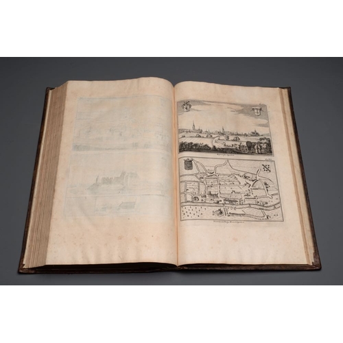 1106 - Verheerlykt Vlaandre, Flandria Illustrata, an illustrated chronicle of Flanders in three tomes and t... 