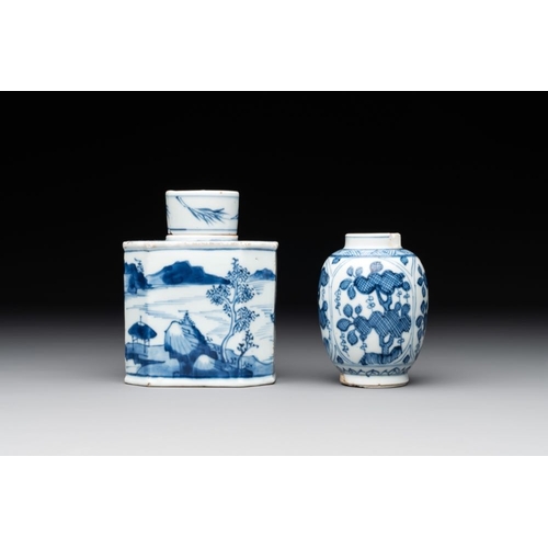 966 - A collection of 22 Chinese blue, white and polychrome wares, Yongzheng and Ruo Shen Zhen Cang mark, ... 