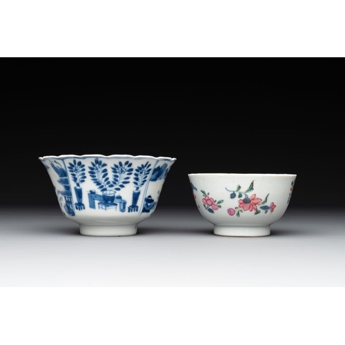 966 - A collection of 22 Chinese blue, white and polychrome wares, Yongzheng and Ruo Shen Zhen Cang mark, ... 