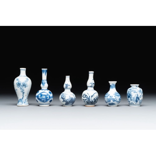 967 - A varied collection of 13 Chinese famille rose, blue and white wares, Transitional period/19th C.Dia... 