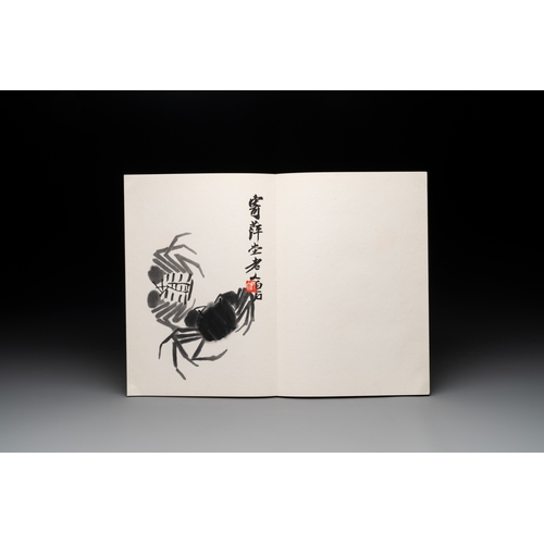 857 - Three albums: Mohan, after Qi Baishi and anonymous, Rong Bao Zhai studio, Beijing, 1952Dim.: 31,7 x ... 