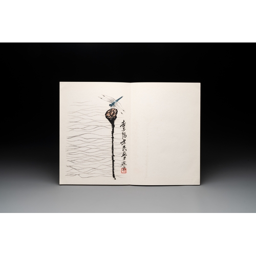 857 - Three albums: Mohan, after Qi Baishi and anonymous, Rong Bao Zhai studio, Beijing, 1952Dim.: 31,7 x ... 