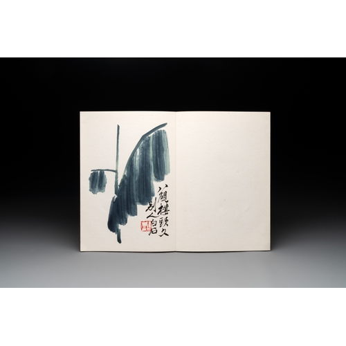 857 - Three albums: Mohan, after Qi Baishi and anonymous, Rong Bao Zhai studio, Beijing, 1952Dim.: 31,7 x ... 