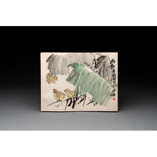 857 - Three albums: Mohan, after Qi Baishi and anonymous, Rong Bao Zhai studio, Beijing, 1952Dim.: 31,7 x ... 