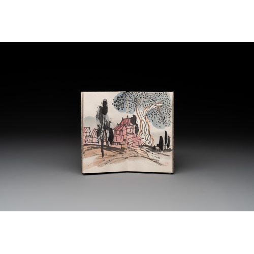 857 - Three albums: Mohan, after Qi Baishi and anonymous, Rong Bao Zhai studio, Beijing, 1952Dim.: 31,7 x ... 