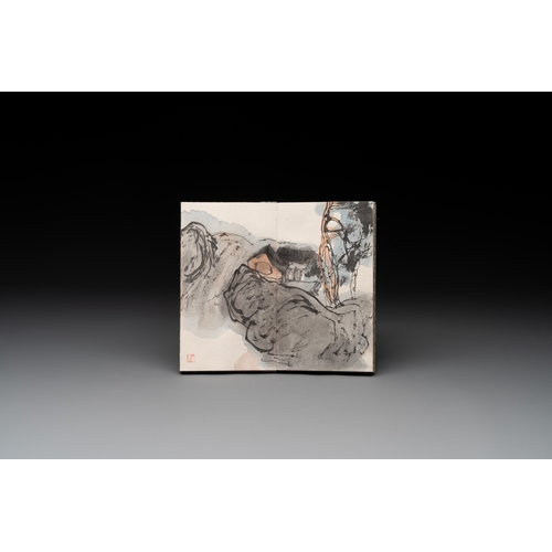 857 - Three albums: Mohan, after Qi Baishi and anonymous, Rong Bao Zhai studio, Beijing, 1952Dim.: 31,7 x ... 