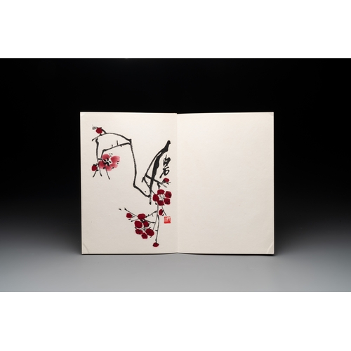 857 - Three albums: Mohan, after Qi Baishi and anonymous, Rong Bao Zhai studio, Beijing, 1952Dim.: 31,7 x ... 