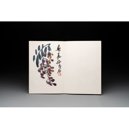 857 - Three albums: Mohan, after Qi Baishi and anonymous, Rong Bao Zhai studio, Beijing, 1952Dim.: 31,7 x ... 