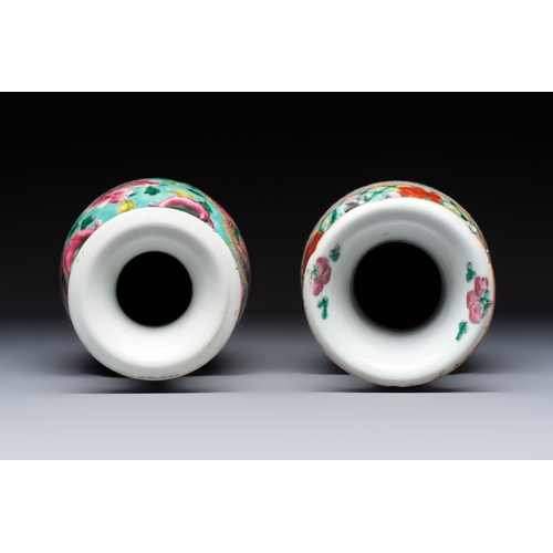 3 - A group of 10 Chinese famille rose wares for the Straits or Peranakan market, various marks, 19/20th... 