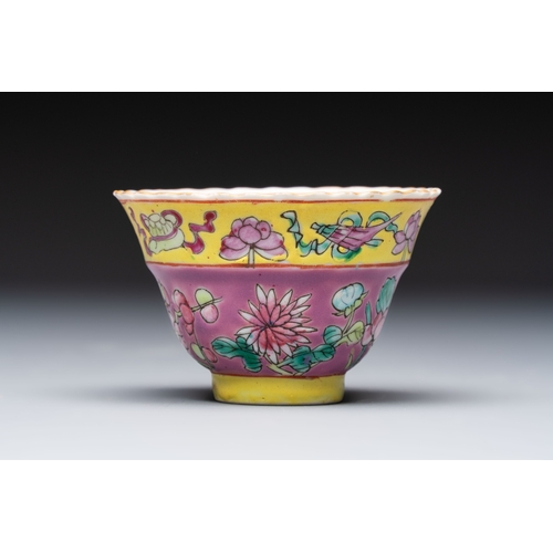 3 - A group of 10 Chinese famille rose wares for the Straits or Peranakan market, various marks, 19/20th... 