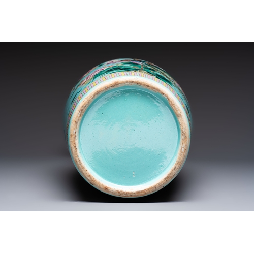 7 - A Chinese famille rose Peranakan-style 'Phoenix' vase, 19th C.H.: 60,7 cm
Condition reports and addi... 