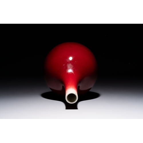 173 - A Chinese langyao-style bottle vase, 19th C.H.: 38 cmCondition reports and additional high-resolutio... 