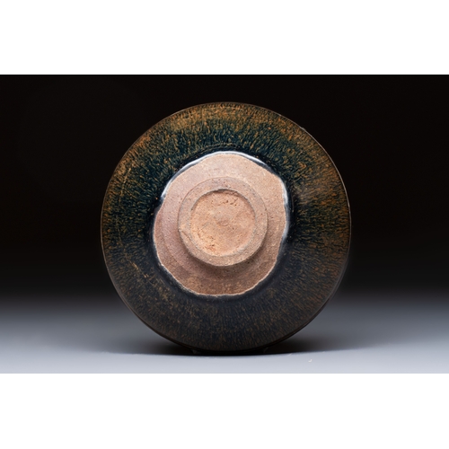 210 - A Chinese Jian 'Hare Fur' tea bowl, SongDia.: 12,5 cm - H.: 6,8 cm
Condition reports and additional ... 